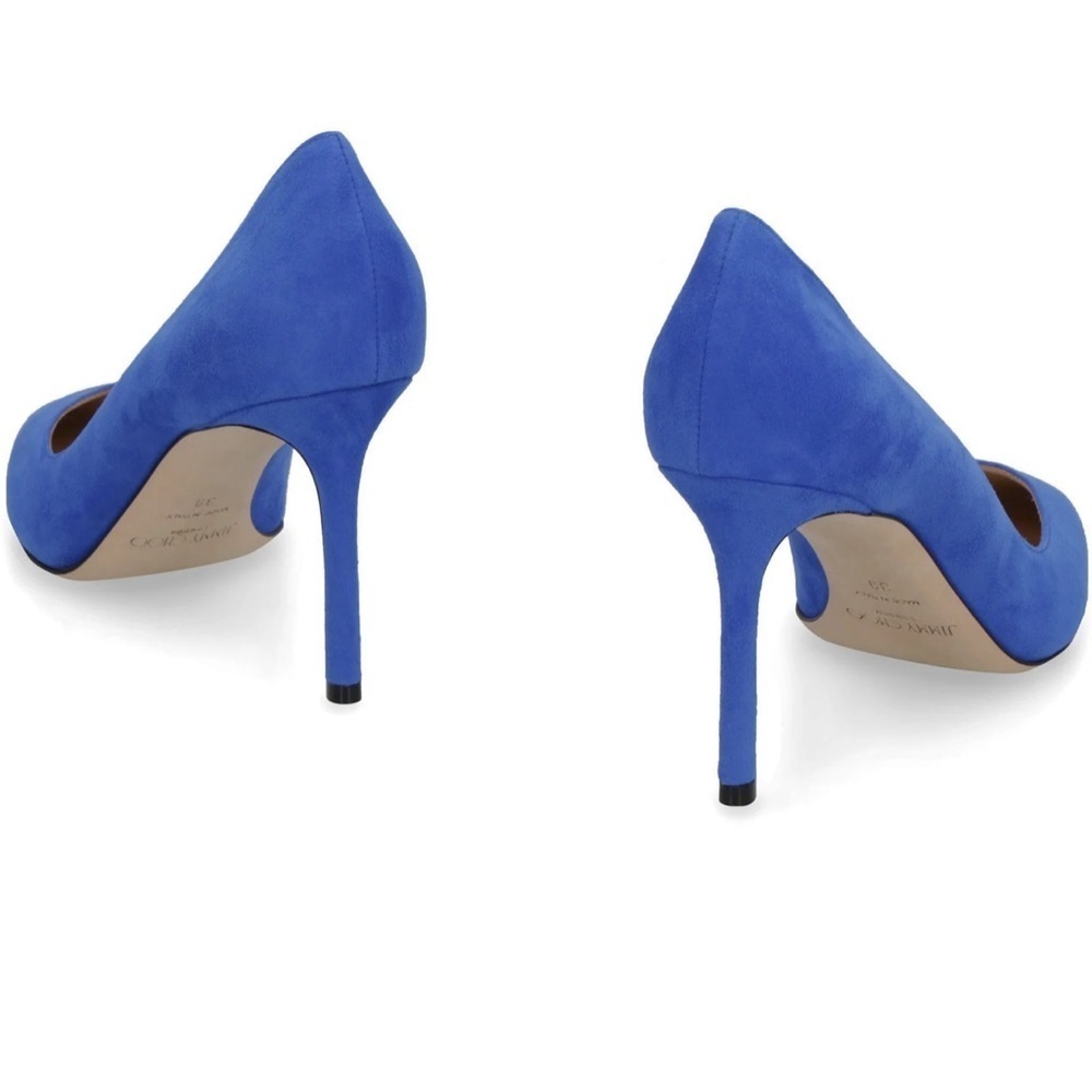 Jimmy Choo Romy 85 Pointed-Toe Pumps - Picture 2 of 7